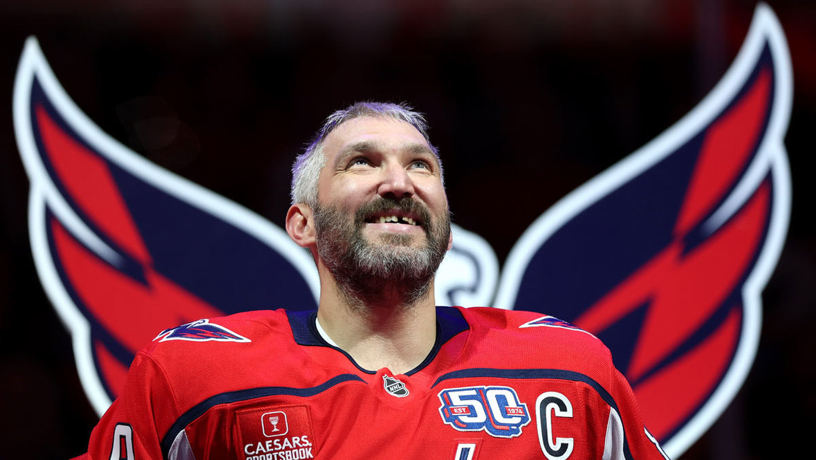 Александр Овечкин. Нападающий «Вашингтона» Александр Овечкин