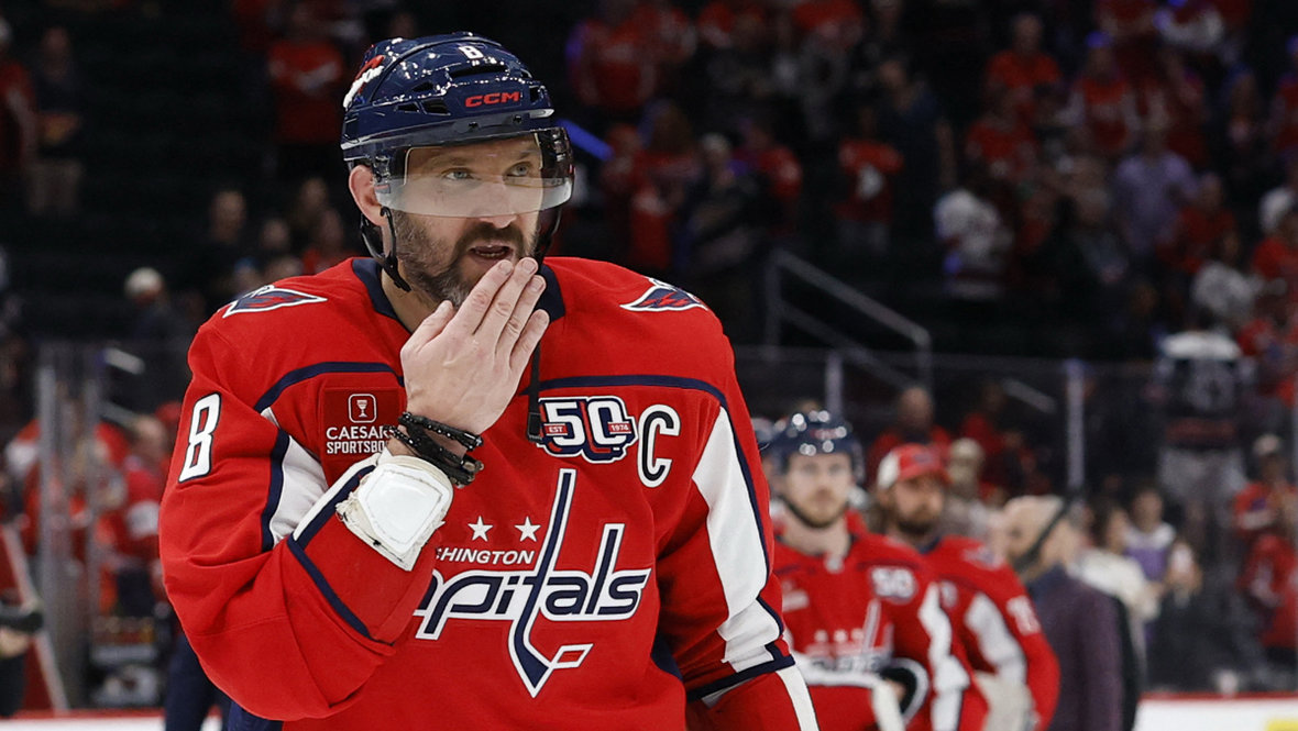 Александр Овечкин. Нападающий «Вашингтона» Александр Овечкин