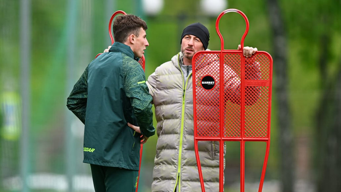 Станислав Агкацев и Михаил Савченко.