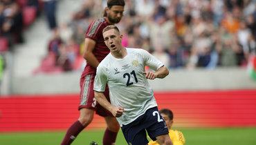 Гладышев стал третьим футболистом в истории сборной России, забившим четыре мяча за матч