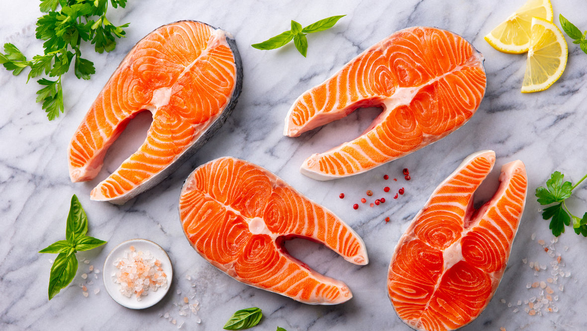 Стейки рыбы