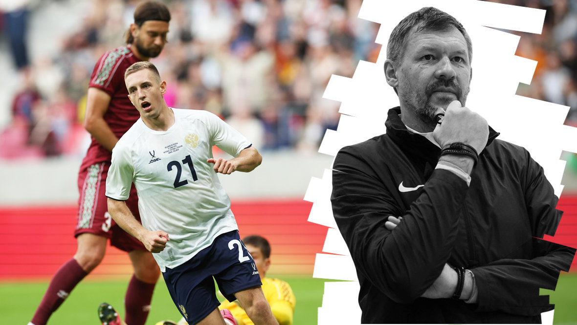 Футболист сборной России Ярослав Гладышев