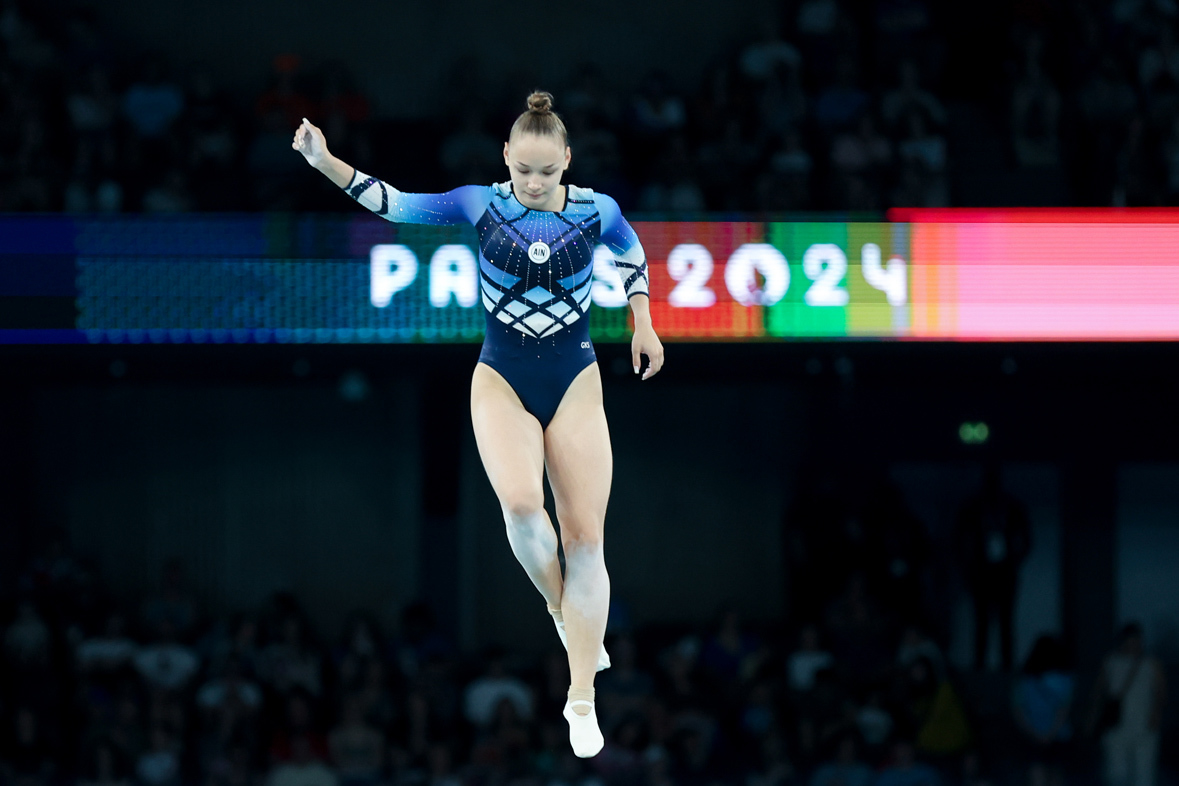 Анжела Бладцева. Гимнастка Анжела Бладцева