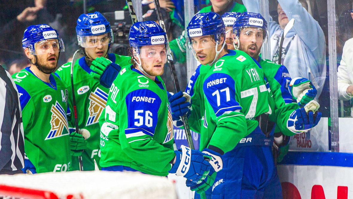 Хоккеисты «Салавата Юлаева»