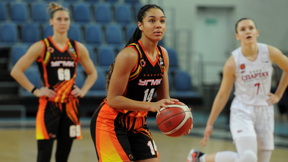 Анастасия Олаири Косу. Баскетболистка УГМК Анастасия Олаири Косу