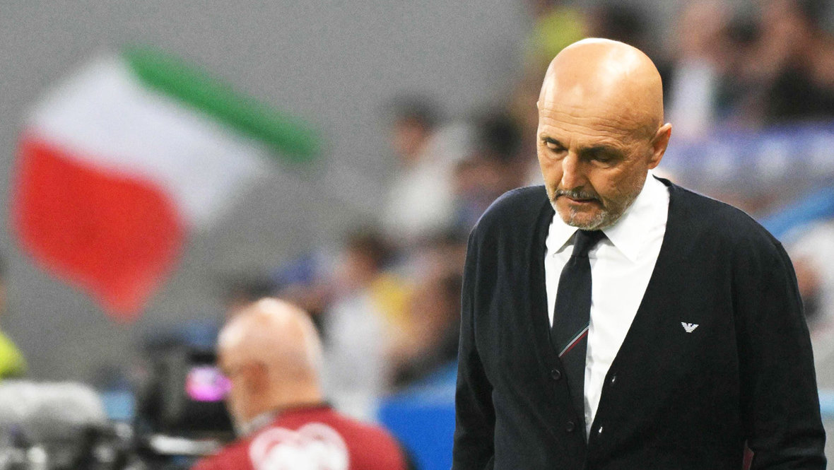 Лучано Спаллетти. Бывший главный тренер сборной Италии Лучано Спаллетти
