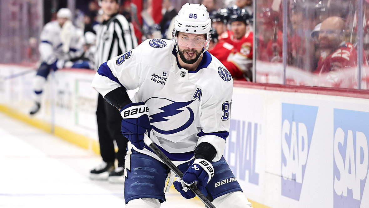 Нападающий «Тампы» Никита Кучеров.