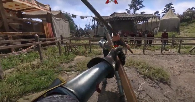 Дуэль на древковом оружии.