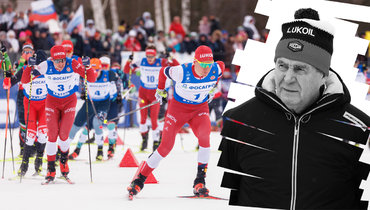 Александр Большунов и Николай Зимятов.