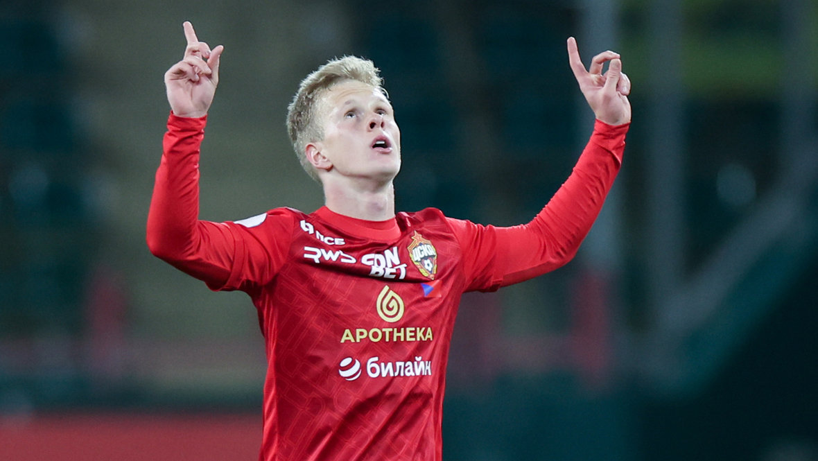 Футболист ЦСКА Матвей Кисляк