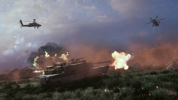 Арт с внутриигровой техникой.