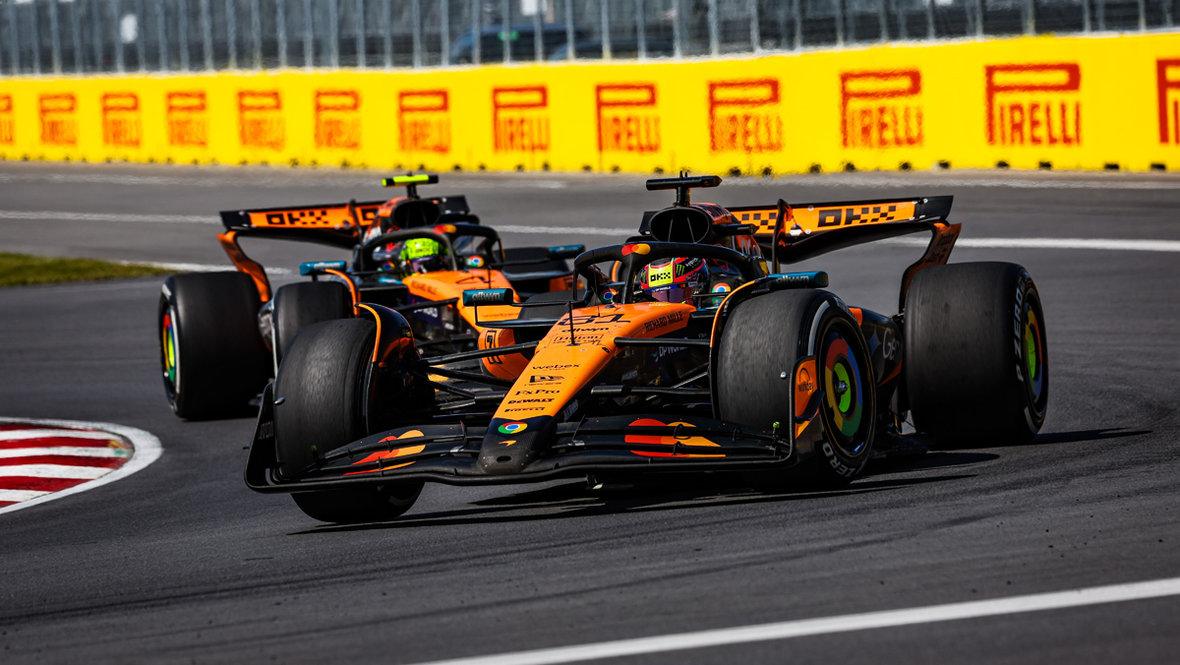 Болиды Ландо Норриса и Оскара Пиастри