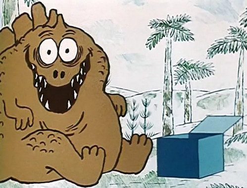 Кадр из м/ф «Медвежуть». Реж. Василий Кафанов, Алексей Шелманов, Алексей Туркус.