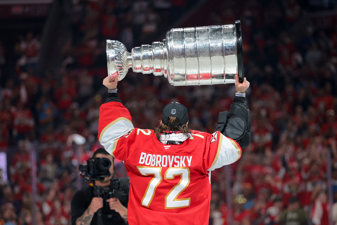 Сергей Бобровский. Хоккеист «Флориды» Сергей Бобровский