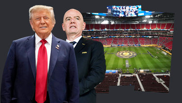 Дональд Трамп и Джанни Инфантино.