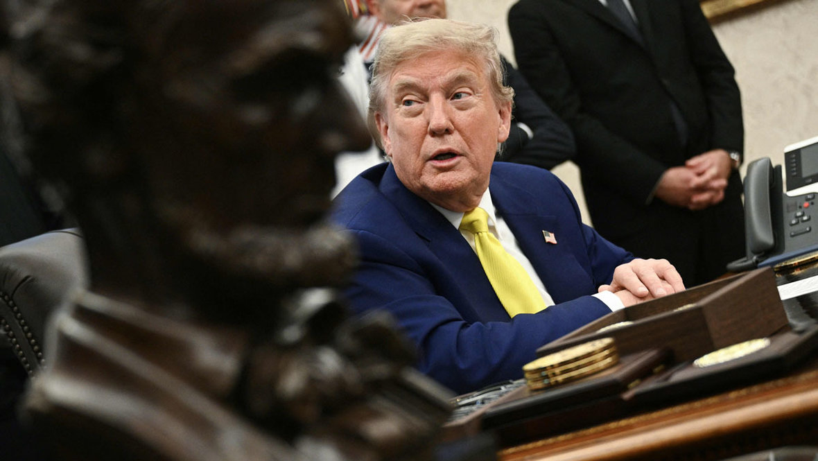 Дональд Трамп. Президент США Дональд Трамп