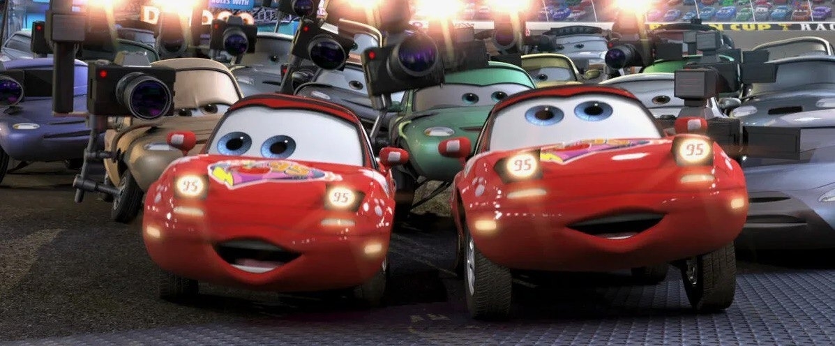 Кадр из мультфильма «Тачки», реж. Джон Лассетер, Джо Рэнфт / Pixar Animation Studios, Walt Disney Pictures