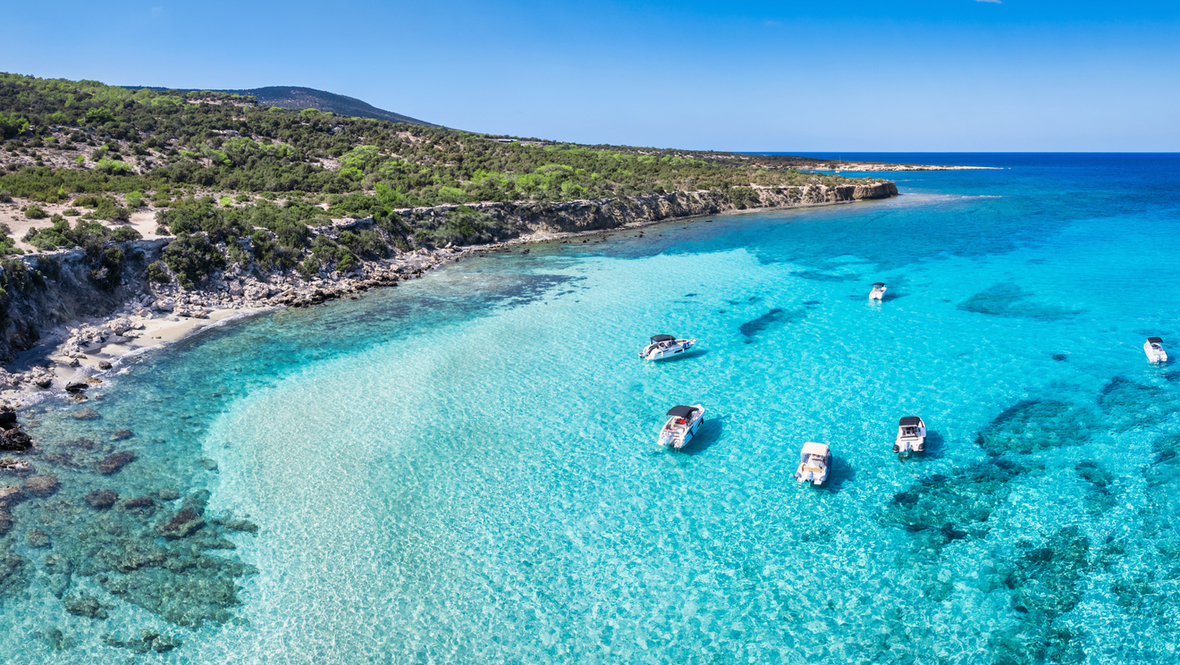 Голубая лагуна на Кипре