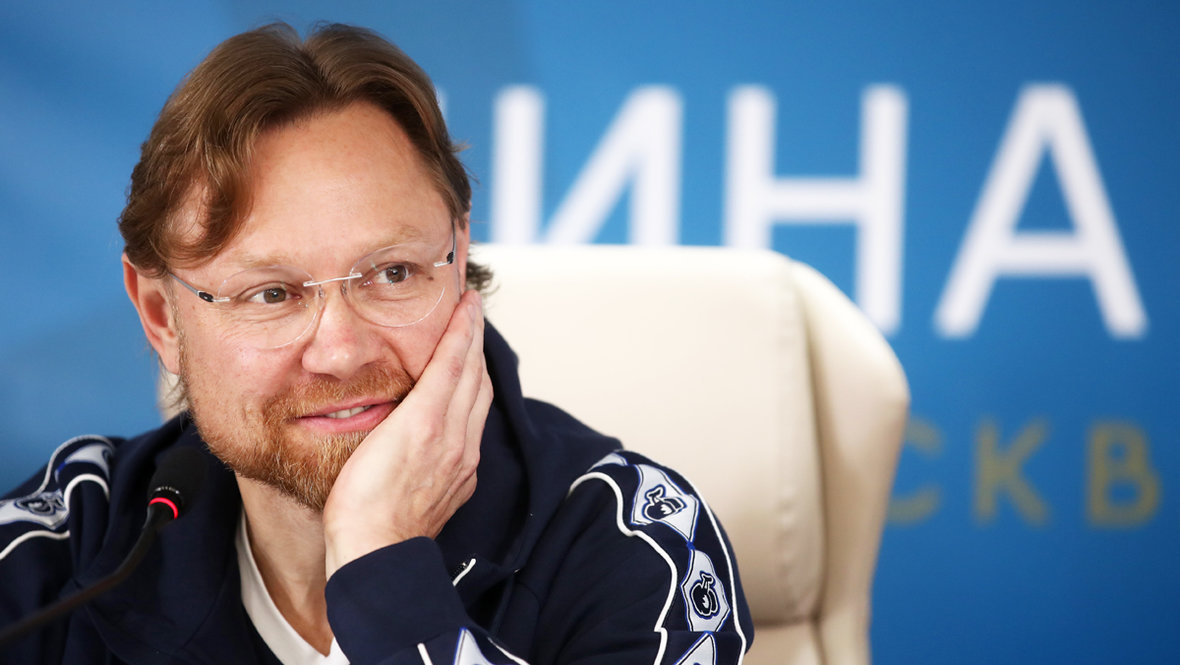 Валерий Карпин. Главный тренер «Динамо» Валерий Карпин