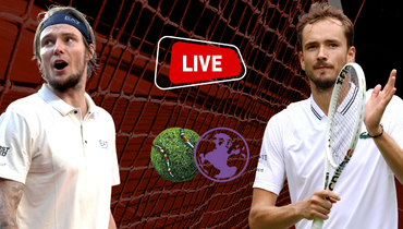 Александр Бублик и Даниил Медведев.