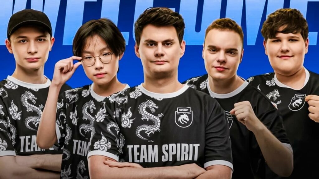 Команда Team Spirit в MLBB.