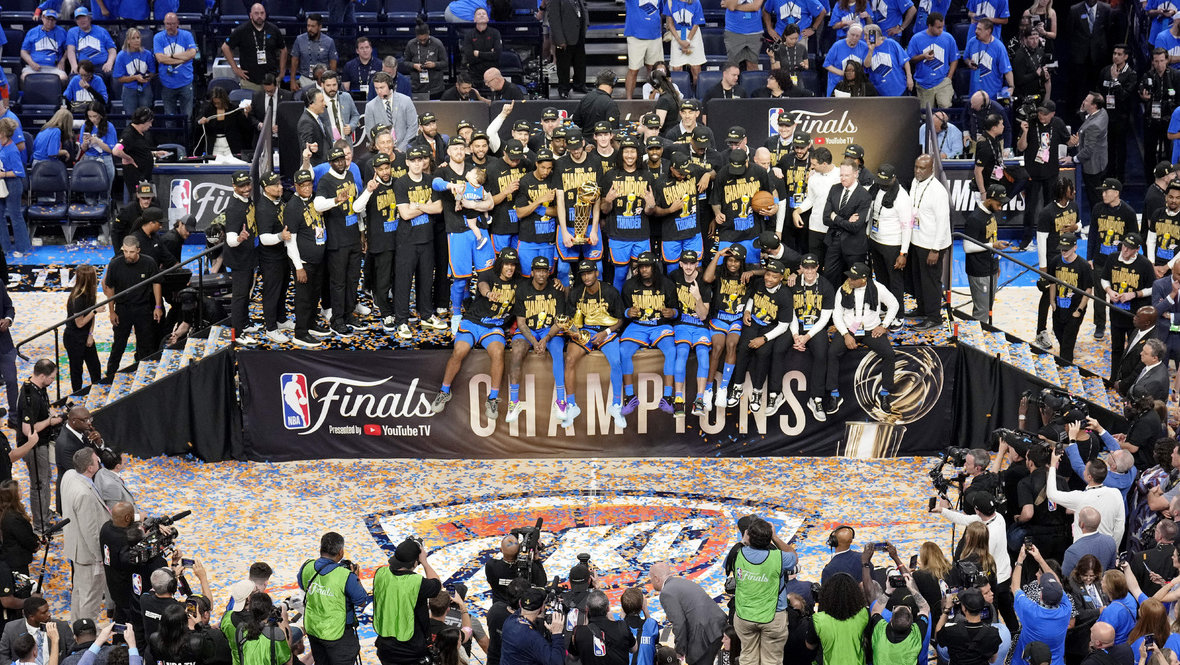 «Оклахома» — чемпион НБА.