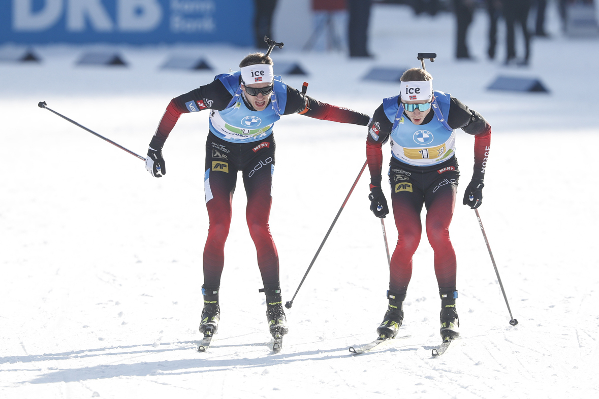 Тарьей и Йоханнес Бе. Биатлонисты Тарьей и Йоханнес Бе