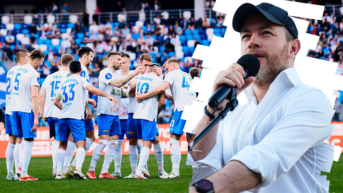 Футболисты «Факела» и Роман Асхабадзе