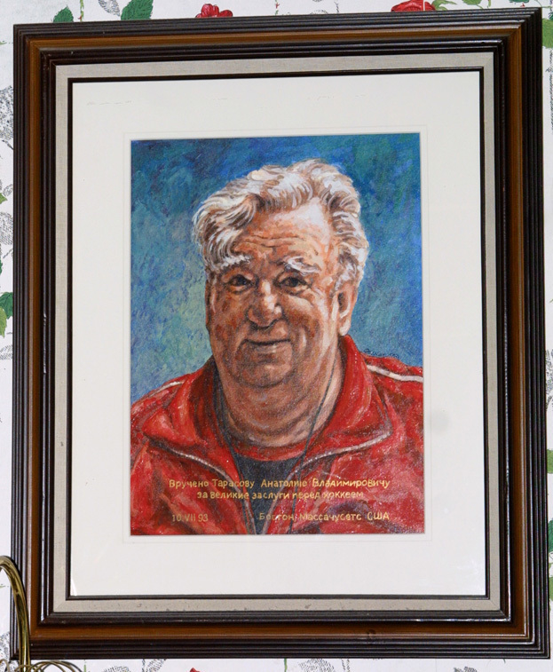 Портрет Анатолия Тарасова.