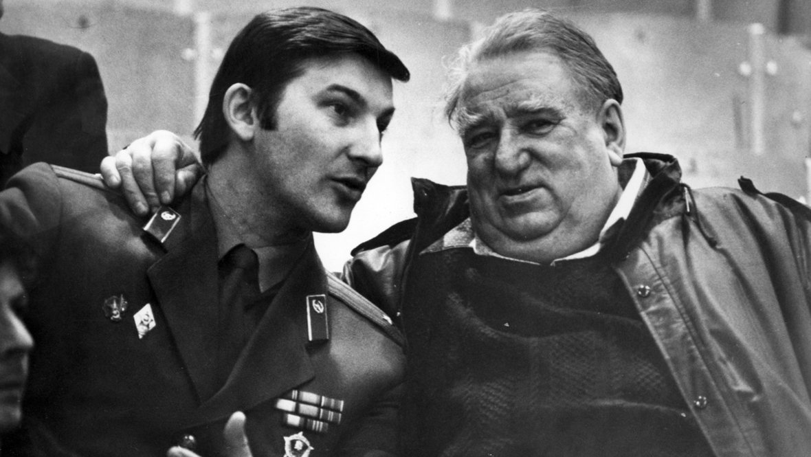 Владислав Третьяк и Анатолий Тарасов.