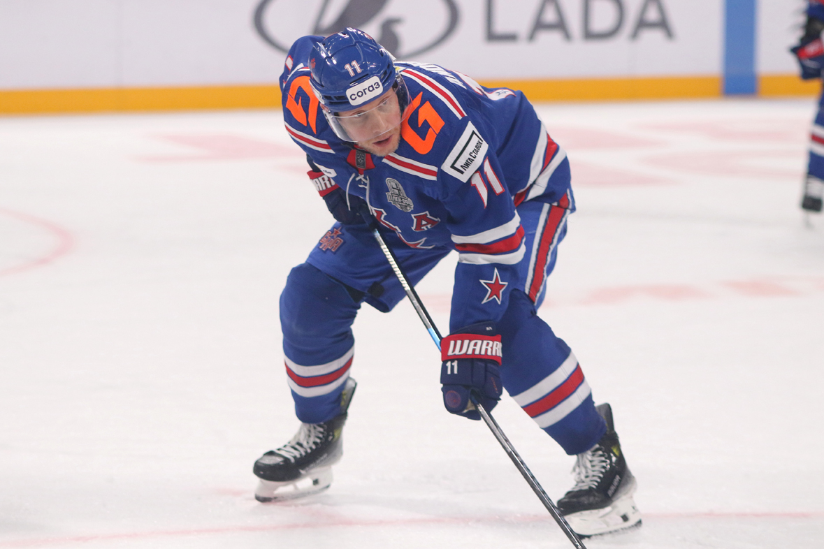 Сергей Андронов. Хоккеист СКА Сергей Андронов