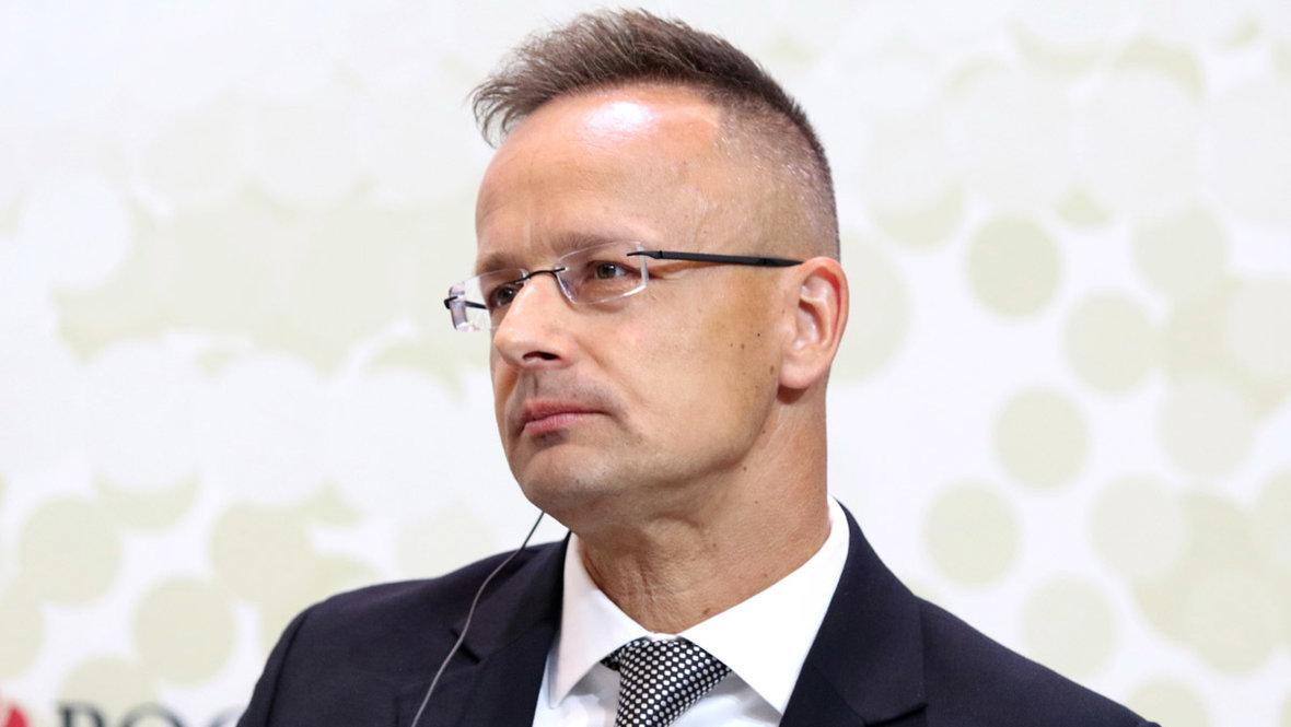 Министр иностранных дел Венгрии Петер Сийярто