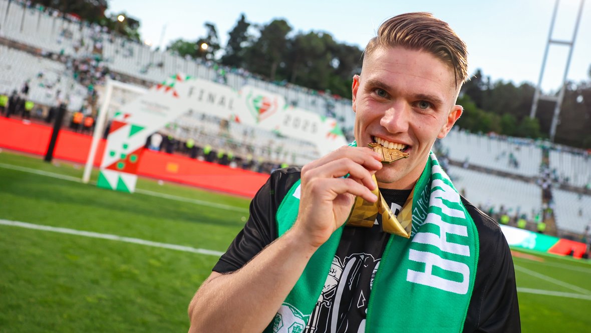 Нападающий «Спортинга» Виктор Дьекереш.