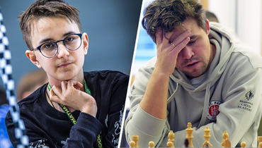 Максим Иванников и Магнус Карлсен.