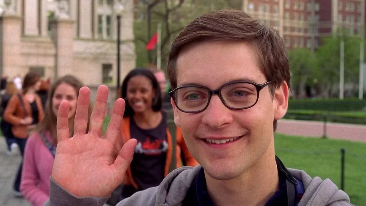 Кадр из фильма «Человек-паук», режиссер Сэм Рэйми, Sony Pictures Releasing, Каскад фильм.