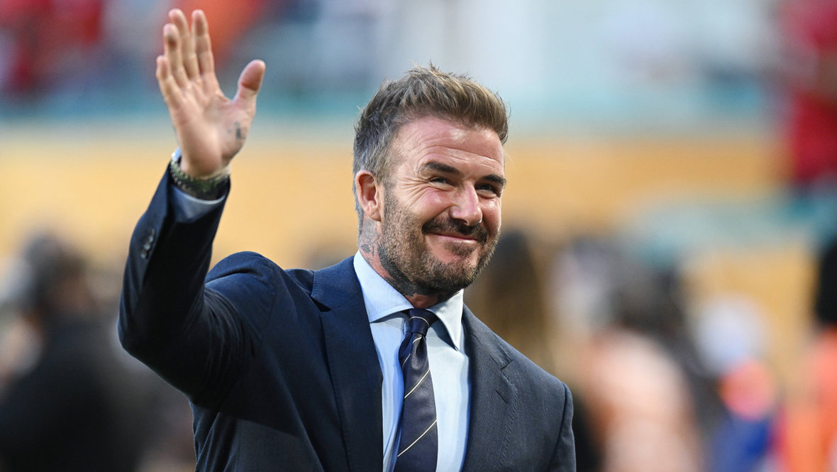 Бывший полузащитник сборной Англии Дэвид Бекхэм