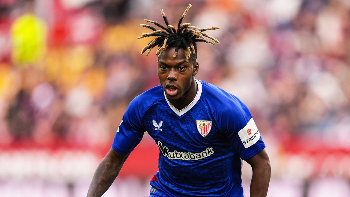 Нико Уильямс. Футболист «Атлетика» Нико Уильямс