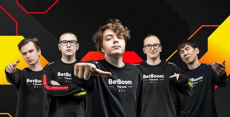 Второй состав BetBoom Team.