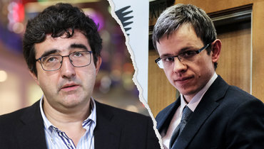 Шахматисты Владимир Крамник и Давид Навара