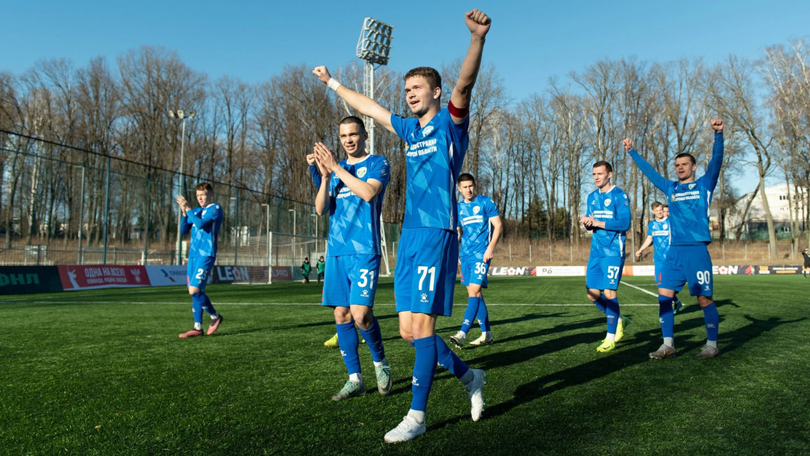 «Авангард» провел игры в КФК на стадионе «Олимп». Футболисты «Авангарда»