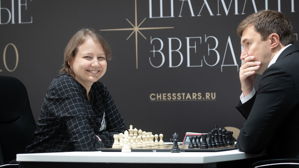 Валентина Гунина и Сергей Карякин.