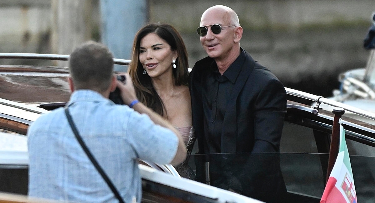 Джефф Безос и Лорен Санчес