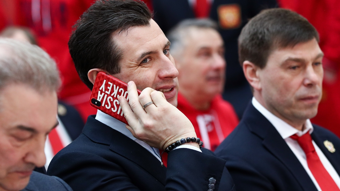 Владислав Третьяк, Роман Ротенберг и Алексей Кудашов.