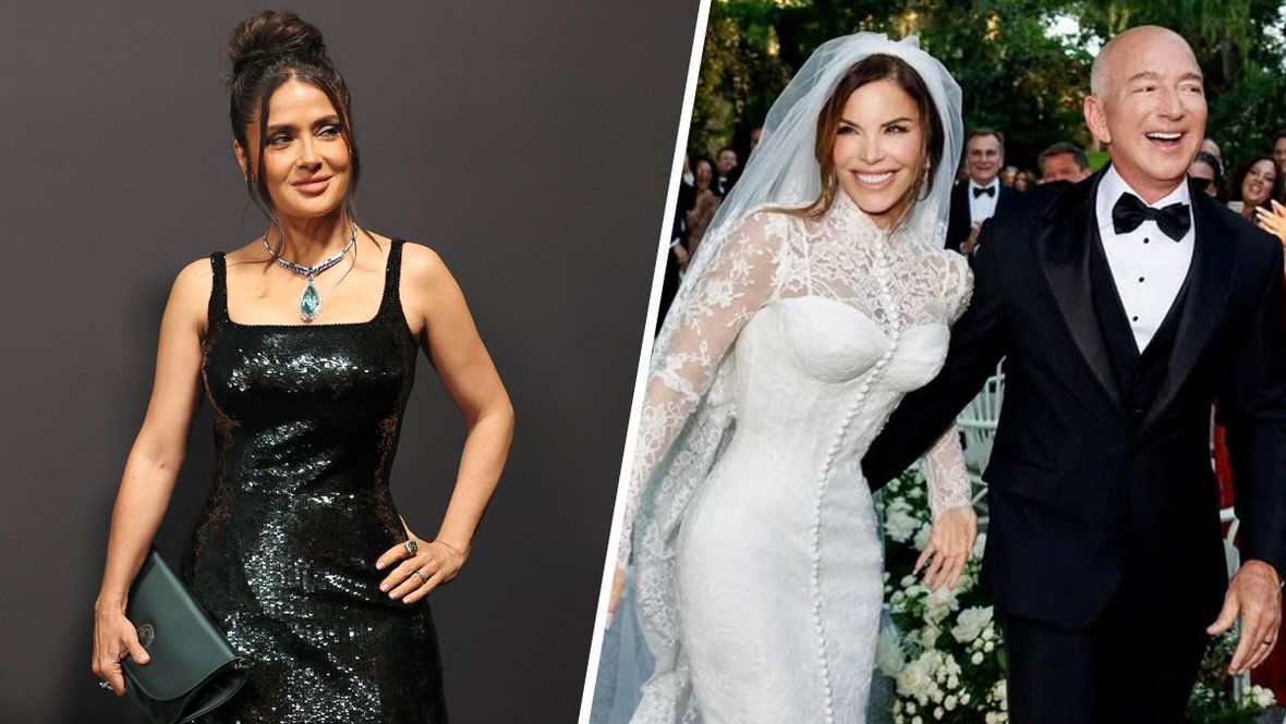 Сальма Хайек, свадьба Безоса