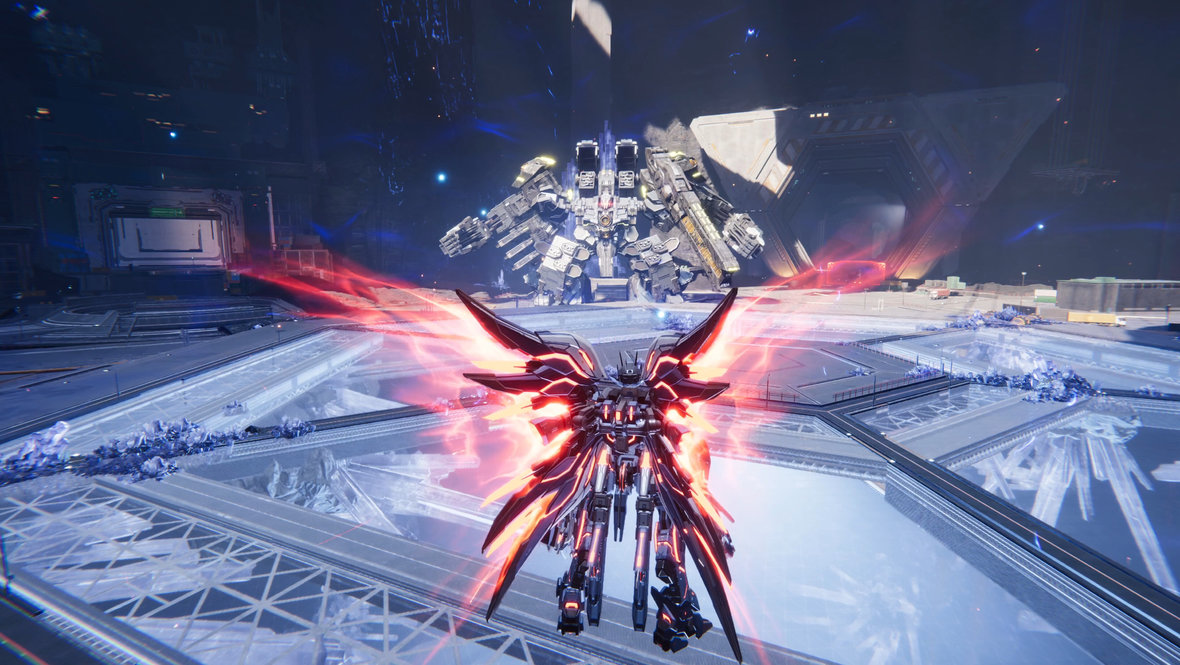 Геймплей Mecha BREAK.