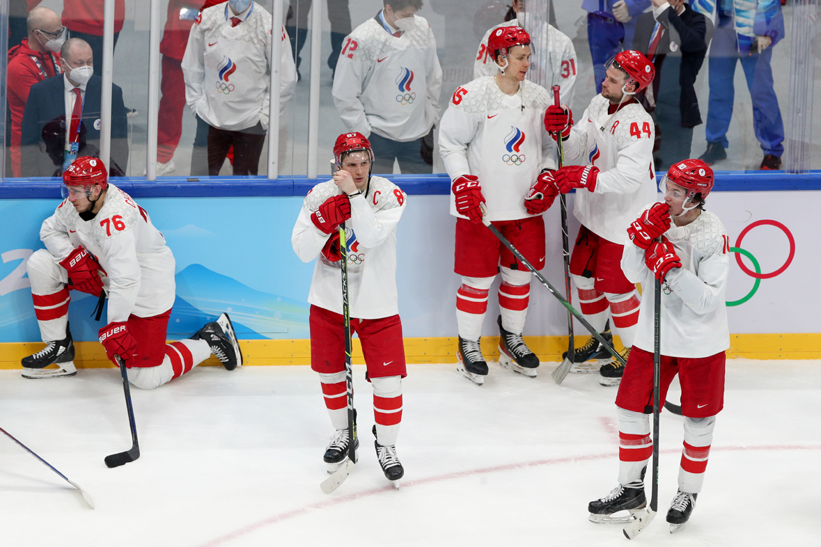 Игроки сборной России по хоккею на Олимпиаде-2022 в Пекине. Хоккеисты Игроки сборной России на Олимпиаде-2022 в Пекине.