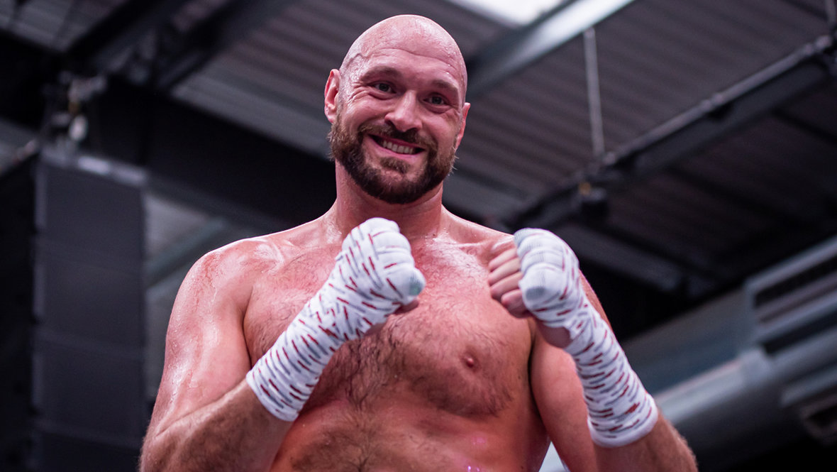 Боксер Тайсон Фьюри