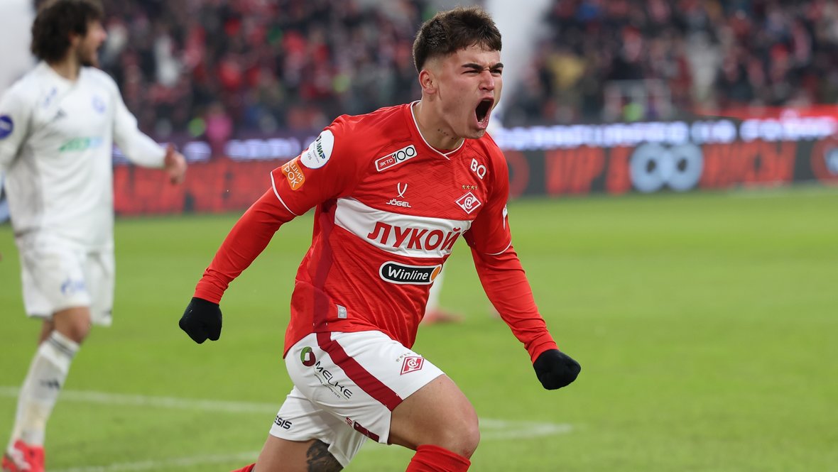 Нападающий «Спартака» Манфред Угальде.