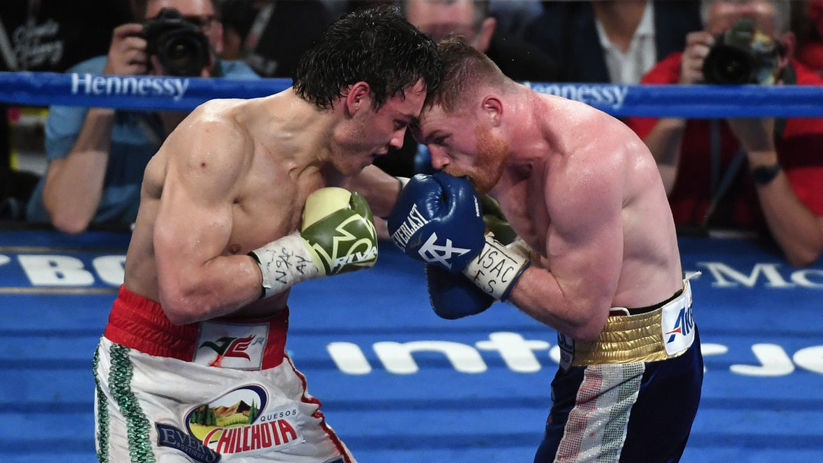 Хулио Сезар Чавес-младший и Сауль Альварес. Боксеры Хулио Сезар Чавес-младший и Сауль Альварес