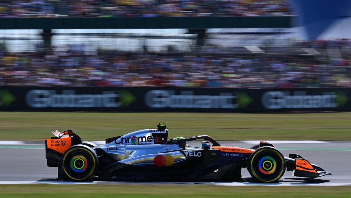 Болид Ландо Норриса.